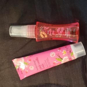 2pc set hand cream and spray